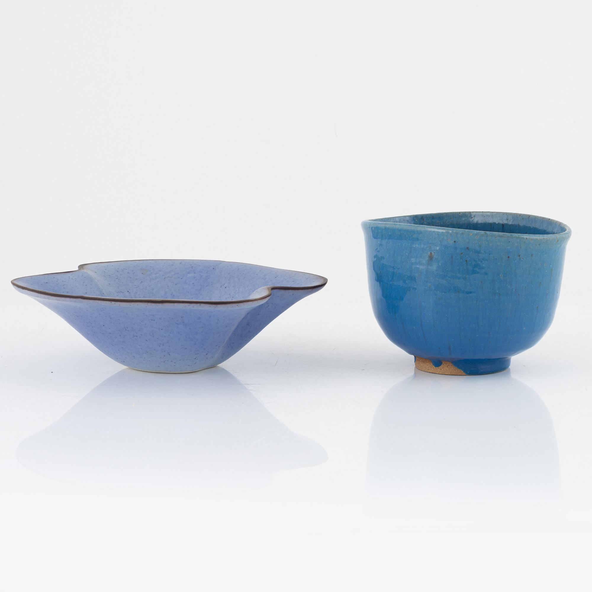 Beate Andersen and Helle Allpass, bowls, a pair, Denmark, circa 2000.