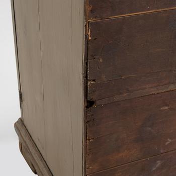 A painted pine sideboard from the 19th century.