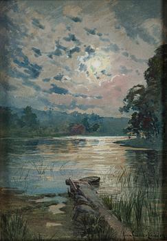 ANNA GARDELL-ERICSON, watercolour, signed.