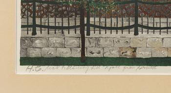 Arvid Widerberg, View of Paris.