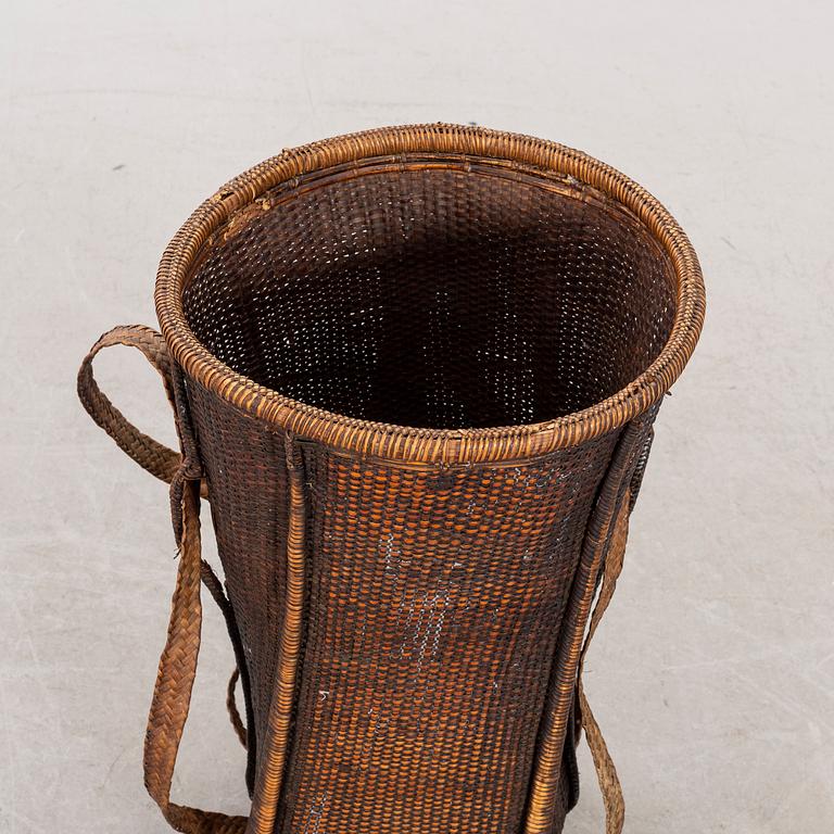 A late 19th century Vietnamese basket.