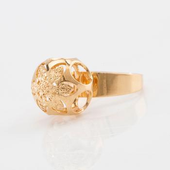 Ring 18K gold, Alton Falköping 1970.