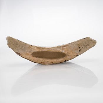 Michael Schilkin, a stoneware sculpture, signed Schilkin.