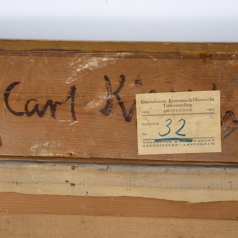 Carl Kjellin, olja på duk, signerad och daterad -93.