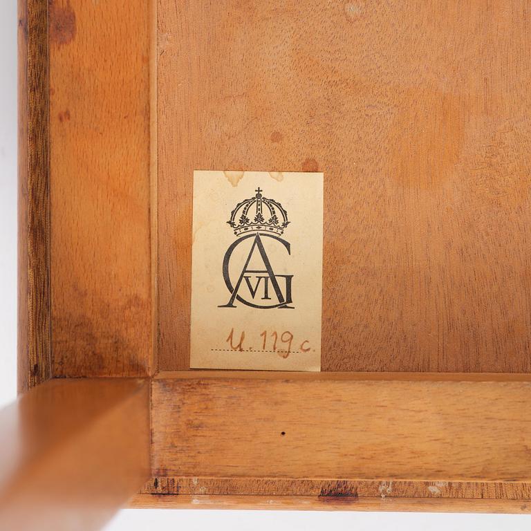 A side table from the royal collections at Ulriksdal Palace, 1930s.