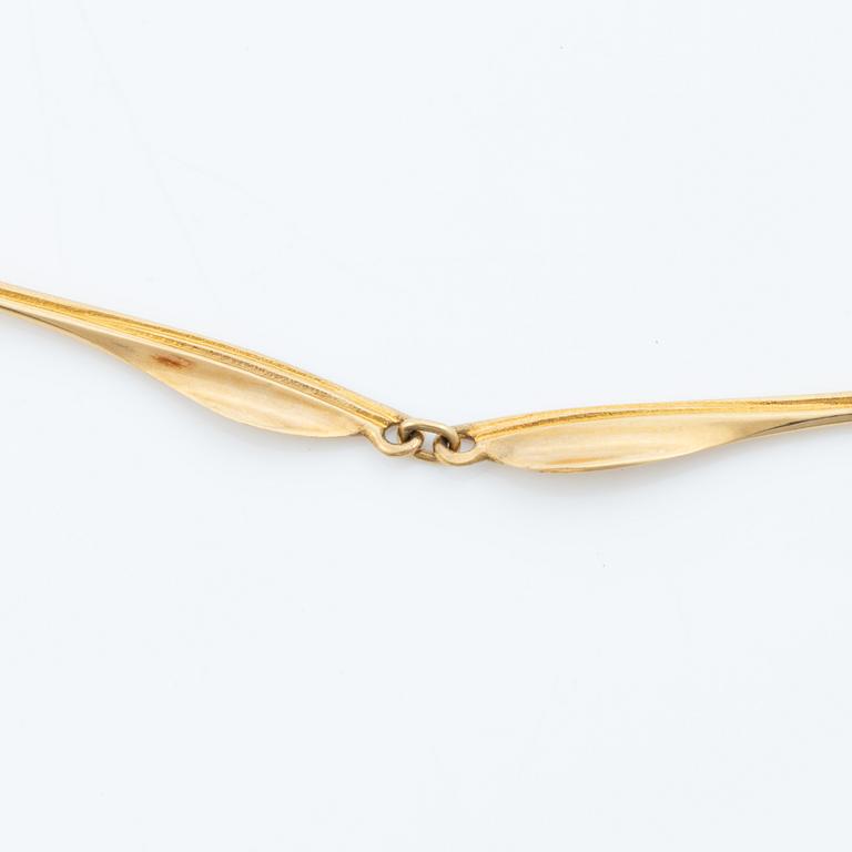 Lapponia, necklace, 18K gold, Finland 1981.
