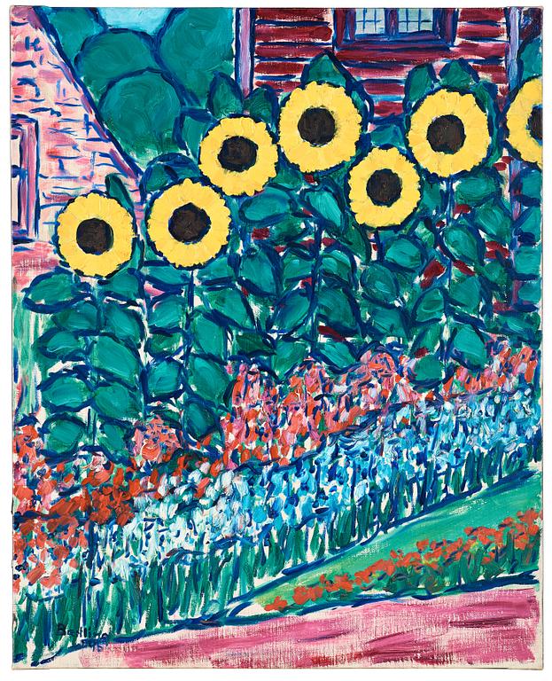 Olle Baertling, "Solrosor-Gotland".