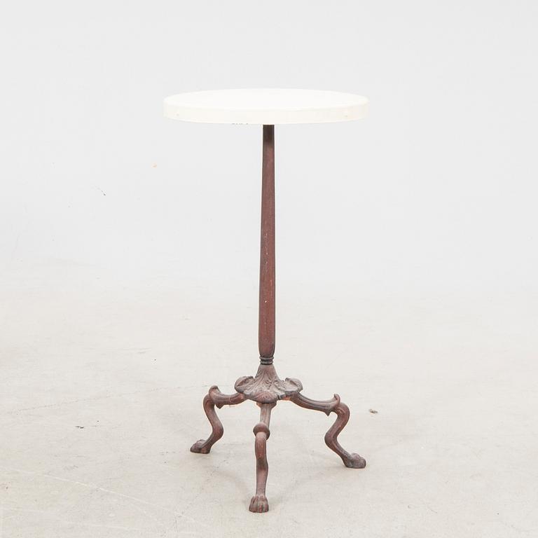 A three pcs cast iron garden suit first half of the 20th century.