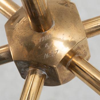 Lars Bergsten, a chandelier, Gusum, 1980.