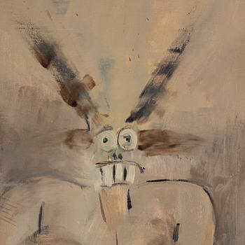 Louis Cane, oil on canvas, signed and dated 1981 verso.