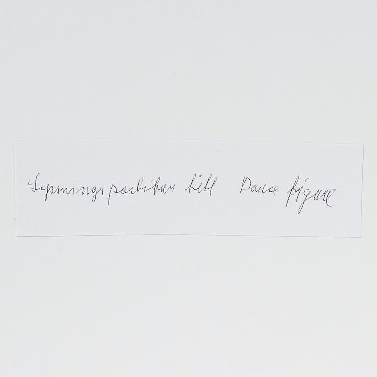 Sten Hanson, "Partitur till Dance Figure".