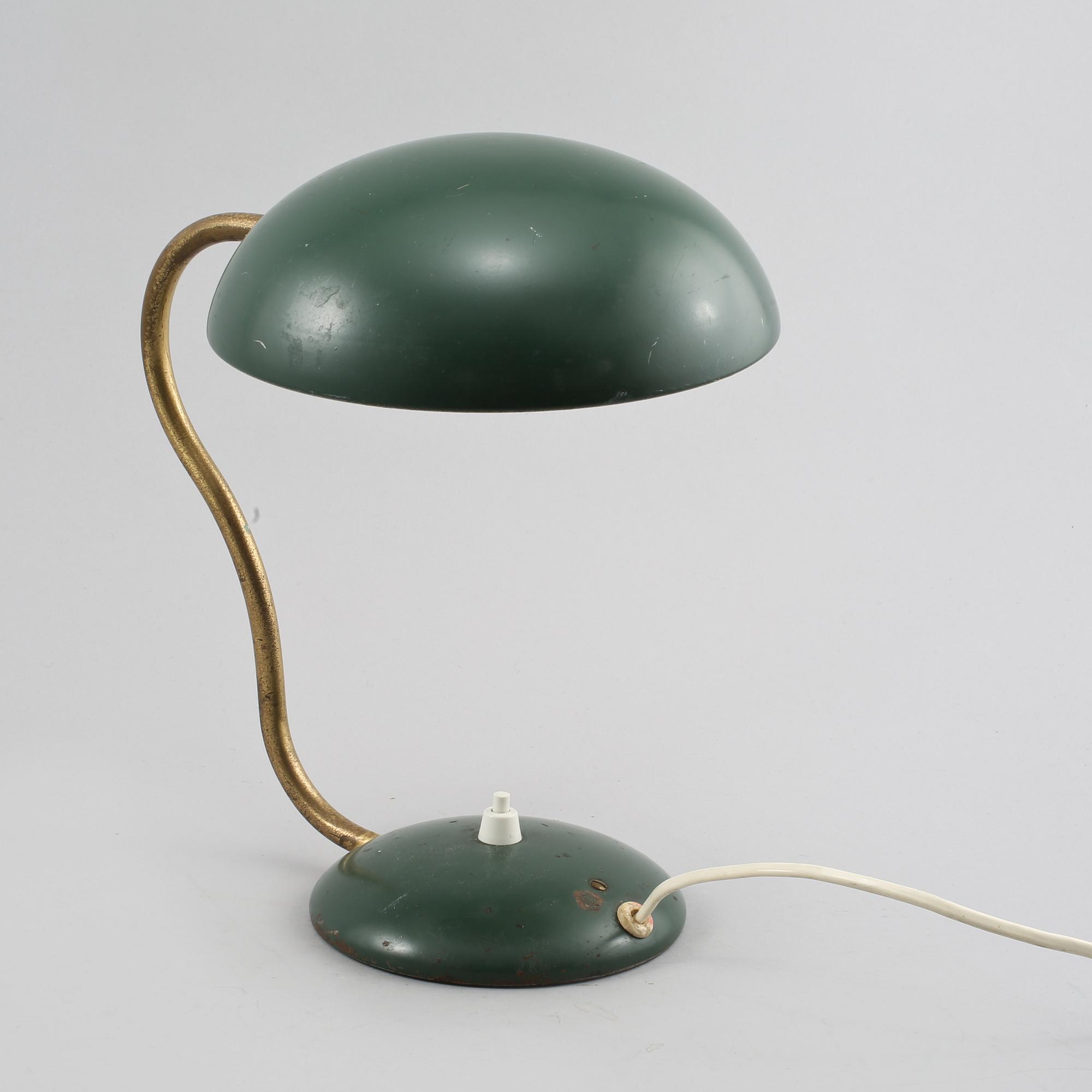 SKRIVBORDSLAMPA, Asea, omkring 1900-talets mitt.