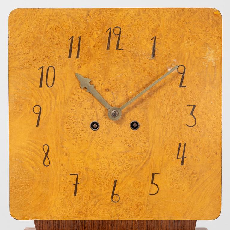 Birger Ekman, a clockcase clock, Mjölby Intarsia, Sweden, 1930's.