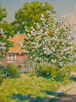 Johan Krouthén, Summer landscape.