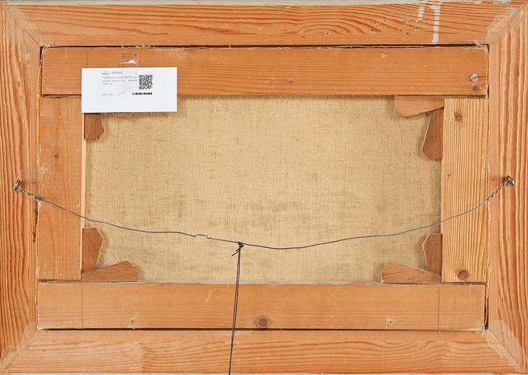 THERESIA SANDSTRÖM, olja på duk, signerad och daterad 1924.