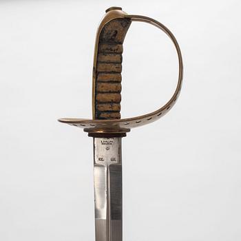 A Swedish cavalry saber.