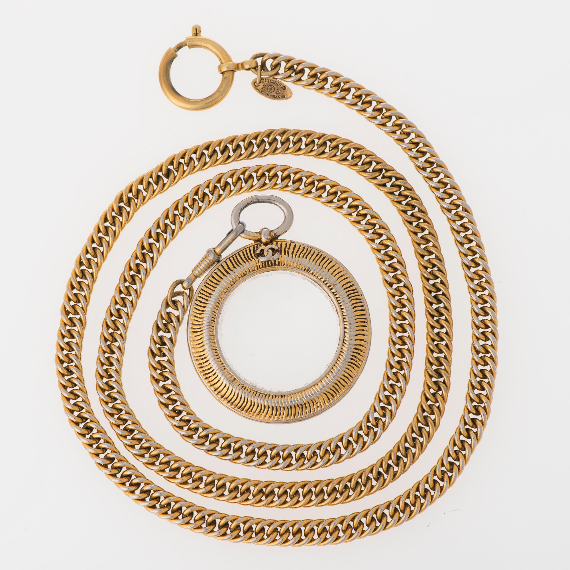 NECKLACE, costume jewelry, Chanel.