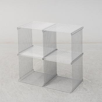 Four 'Wire cubes' by Verner Panton, Fritz Hansen.