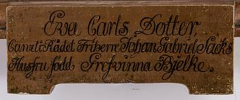 OLOF ARENIUS, ett par, olja på duk.