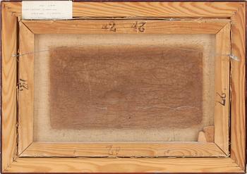 OKÄND KONSTNÄR, olja på duk, osign, Sverige 1800-tal.