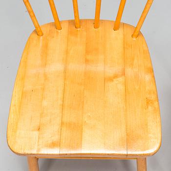 Aino Aalto, tuoleja 4, kpl, malli 641, valmistaja Tornator Oy.