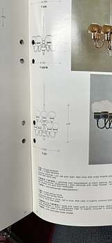 Hans-Agne Jakobsson, ljuskrona, modell "T 527-20", Hans Agne Jakobsson AB, Markaryd 1960-tal.