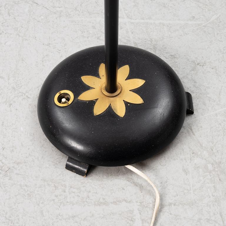 A floor lamp, mid-20th Century.