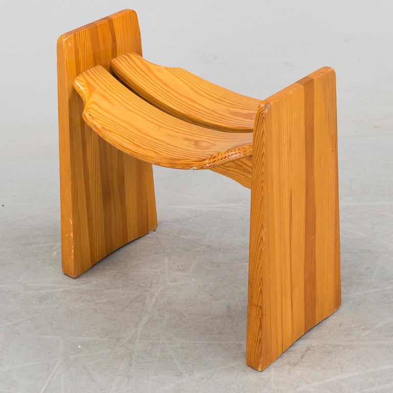 A second half of the 20th century stool by Gilbert Marklund.