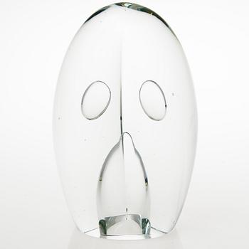 TIMO SARPANEVA,  a 'Claritas' glass sculpture, signed Timo Sarpaneva, Iittala 1984 C958.