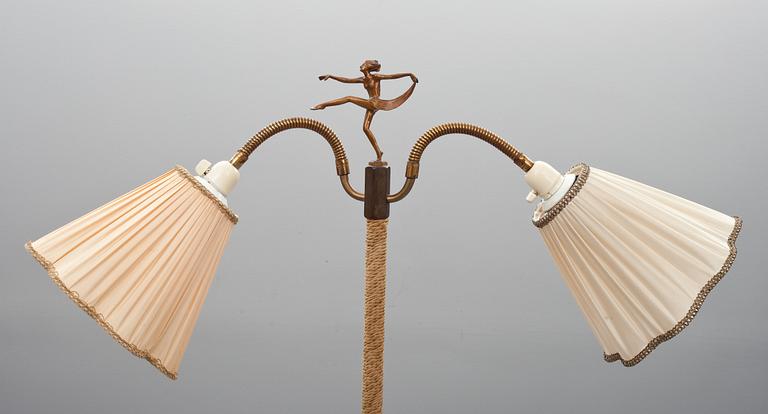 GOLVLAMPA, art deco-stil, Zenith, 1900-talets första hälft/mitt.