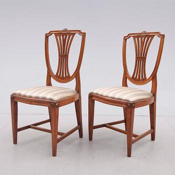 STOLAR, 1 par, sengustavianska 1700-/1800-tal.