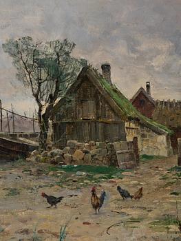 Carl Flodman, Motif from Hvitemölle.