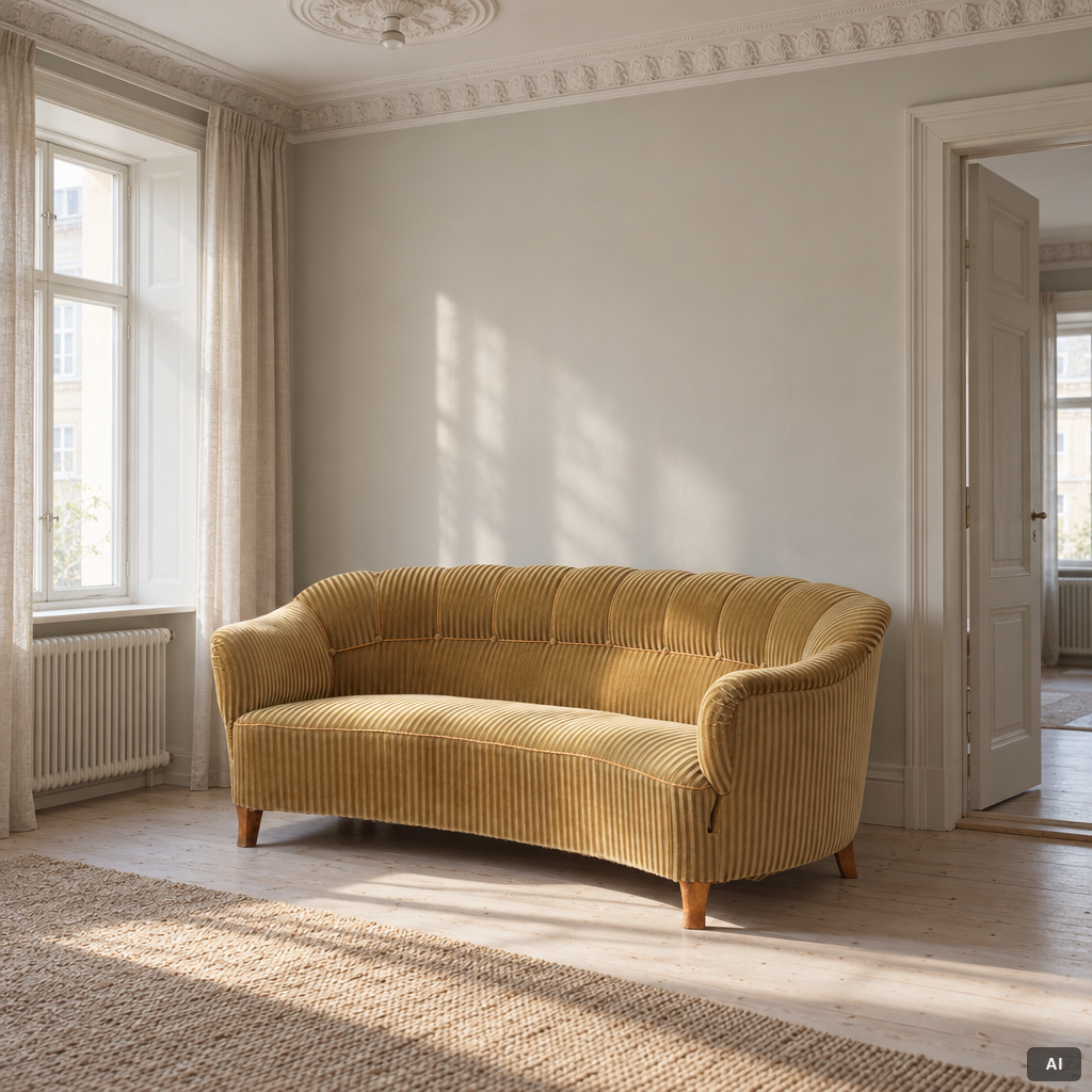 A sofa, Swedish Modern, 1940s.