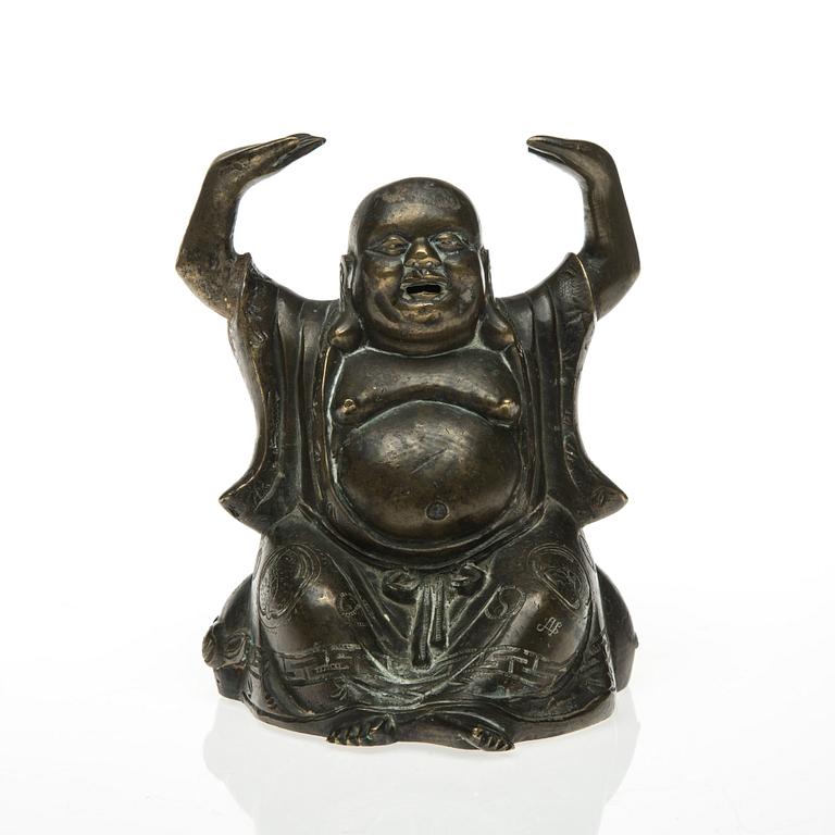 SKULPTUR, mässing, sekelskiftet 1800/1900.