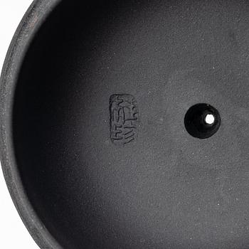 Zhou Guizhen, A blue yixing teapot, China, 1980s.