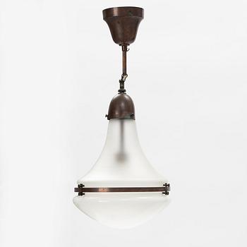 Peter Behrens, a 'Luzette' ceiling lamp for AEG (Allgemeine Electricitäts-Gesellschaft), Germany.