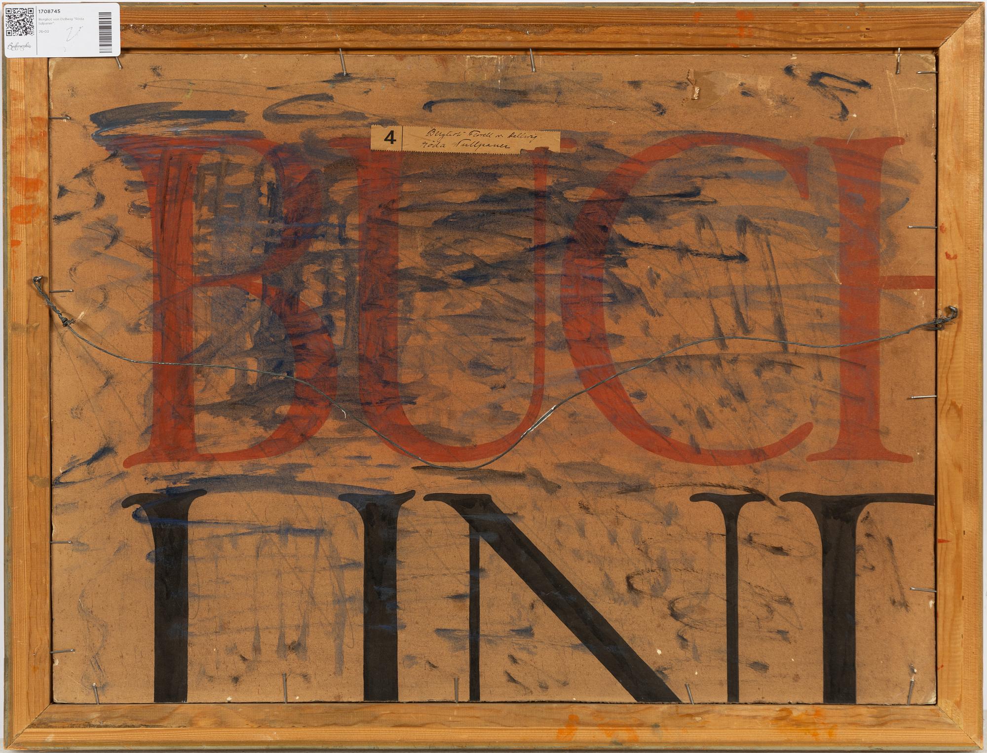 Bergliot von Delwig, "Röda tulpaner".