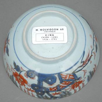 PARTI PORSLIN, 4 delar, Kina, bland annat 1700-tal.