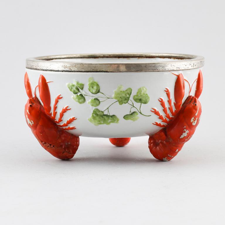 KRÄFTSKÅL, porslin, sekelskiftet 1900.