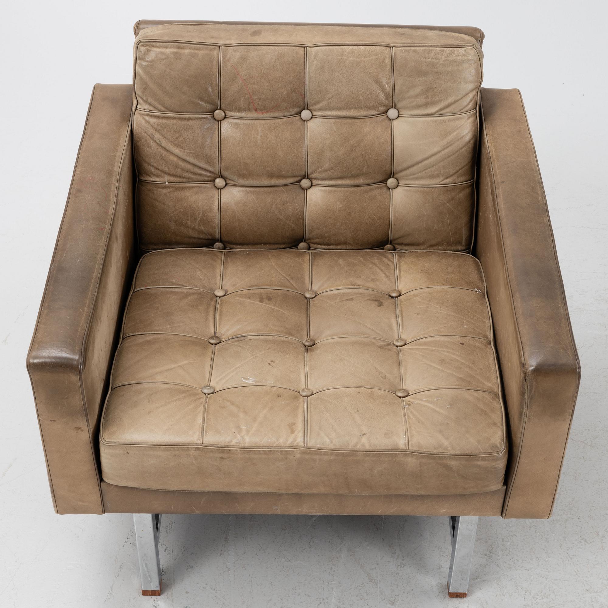 Karl Erik Ekselius, fåtöljer, ett par, JOC, 1960/70-tal.