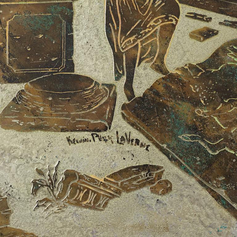 Philip & Kelvin LaVerne, an "Odyssey" coffee table, USA 1960s-70s.