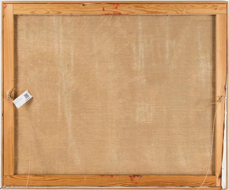 ARNE NILSSON, olja på duk/collage, ej signerad.