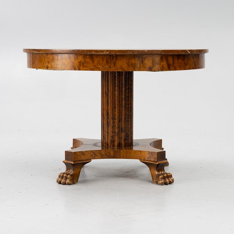 Empire style Salon group, early 20th century, (7 pieces).