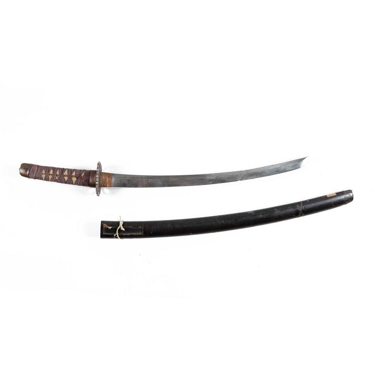 WAKIZASHI, Japan, 1800-tal.
