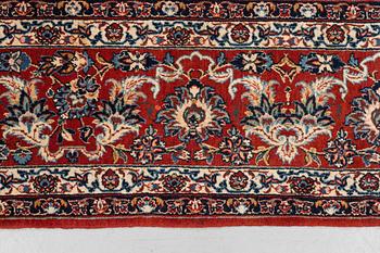 A carpet, semi-antique Esfahan, ca 336 x 212 cm.