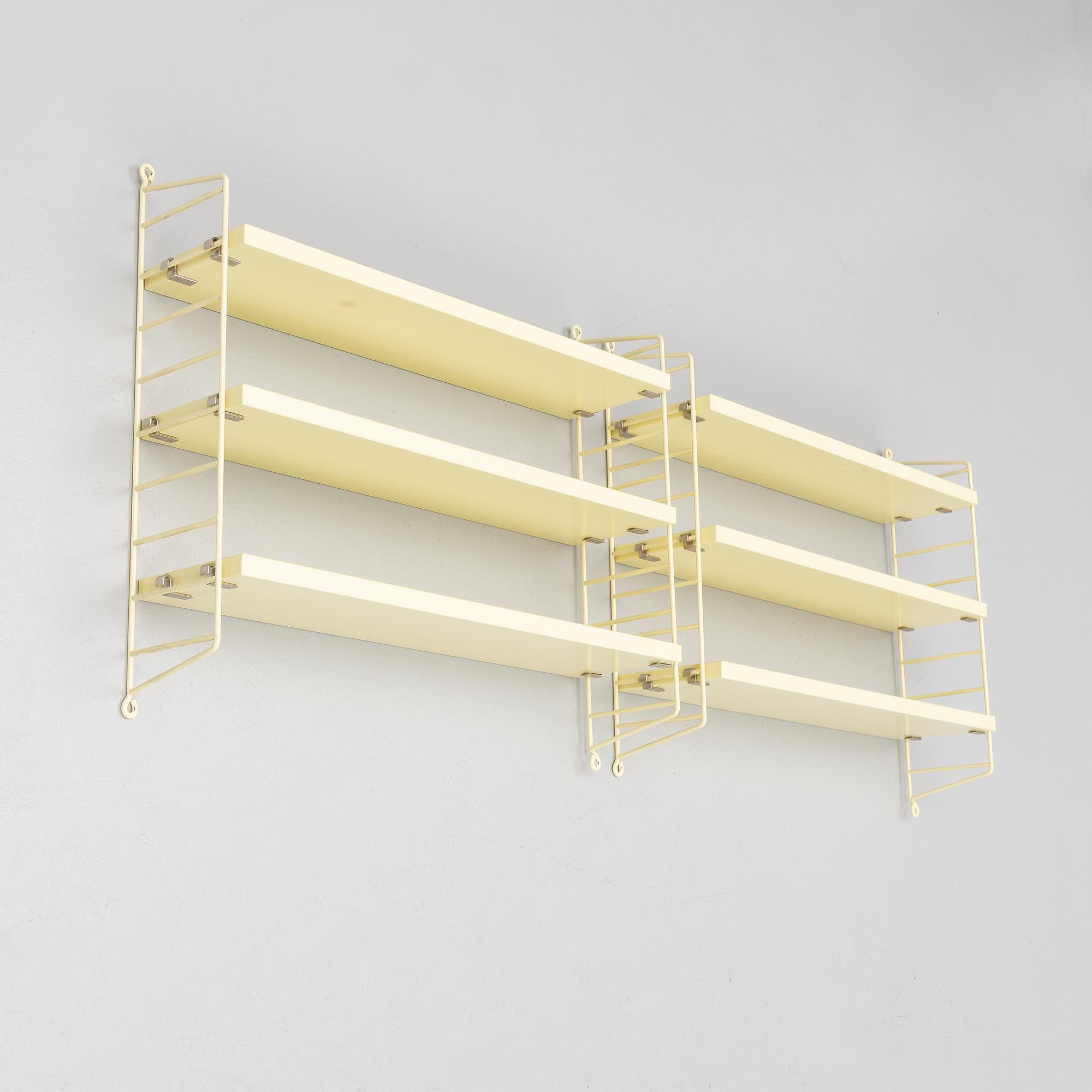 Nils Strinning, bookcases, a pair, "String", "Nordiska Galleriet Limited Edition", 21st century.