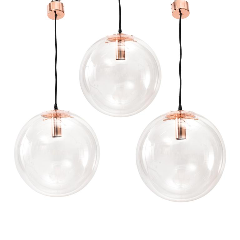 Sara Lindner, pendant lamps, 3 pcs, "Selene Pendant Lamp", ClassiCon.