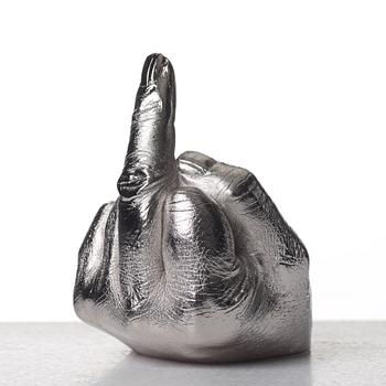 AI WEIWEI, skulptur, "Artist's Hand", onumrerad upplaga av 1000 ex från 2017, signerad.