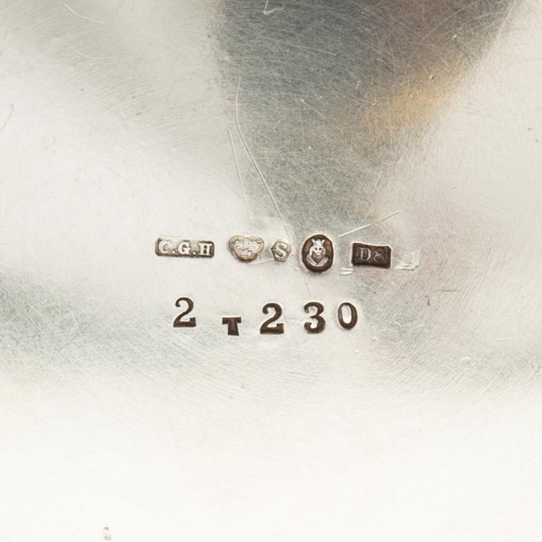 Cup CG Hallberg Stockholm 1930 silver.