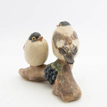 Gunnar Hansson, figuriner 3 st Fåglar.